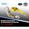 Tie 4 Safe 2" x 8' Off-Road Ratchet Tie Down Strap w/Snap Hook Auto Hauler Tow Truck Yellow, 4PK RT47-8-Y-C-4 - alternate 1